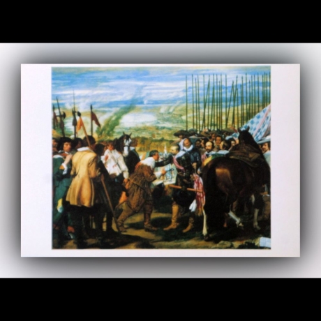 Diego Velázquez - Übergabe von Breda (Die Lanzen) - Postkarte
