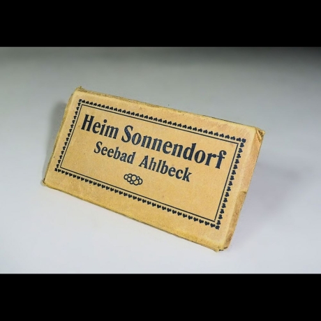 Heim Sonnendorf - Seebad Ahlbeck Zieharmonika Faltbuch Alte Fotos
