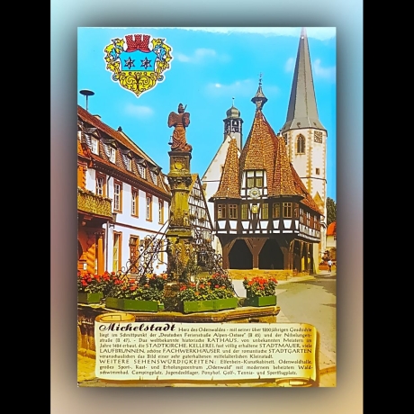 6120 Michelstadt Herz des Odenwaldes - Postkarte