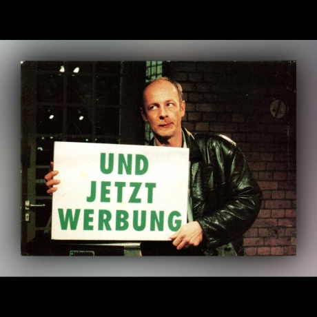 Friedrich Küppersbusch - Und jetzt Werbung - Postkarte