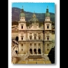 Domplatz zur Festspielzeit (Salzburg, Österreich) - Postkarte