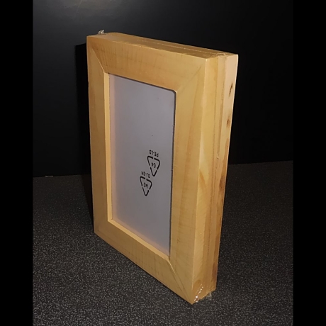 3 Bilderrahmen Holz natur Ikea RAM 13,5 x 18,5 x 1 cm