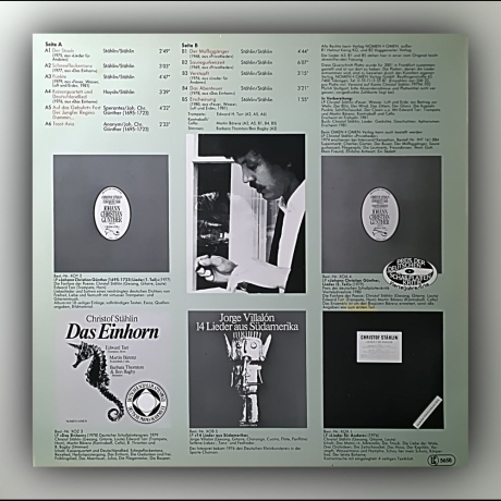 Christof Stählin - Querschnitt - Lieder 1968-1979 - Vinyl