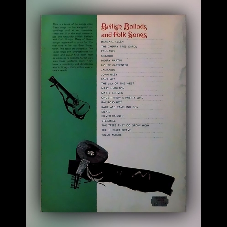 Joan Baez - British Ballads & Folk Songs - From the Joan Baez Songbook - Buch