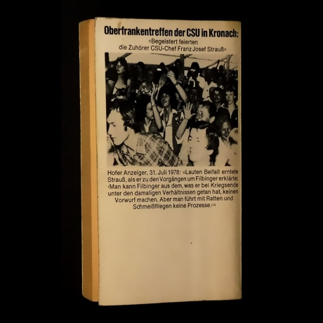 Rosemarie von dem Knesebeck - In Sachen Filbinger gegen Hochhuth - Die Geschichte einer Vergangenheitsbewältigung - Buch