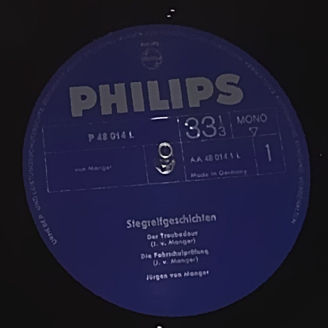 Jürgen von Manger - Stegreifgeschichten - Vinyl
