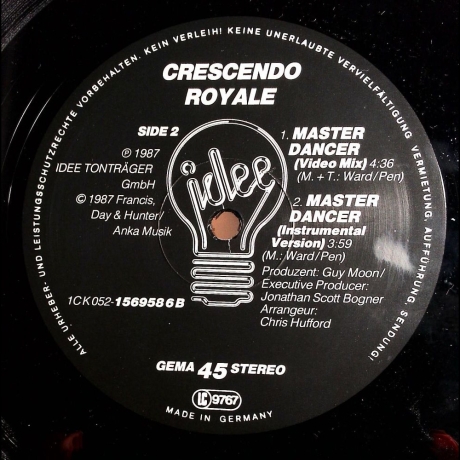 Crescendo Royale - Master Dancer - Vinyl