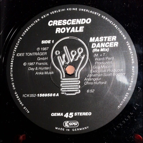 Crescendo Royale - Master Dancer - Vinyl