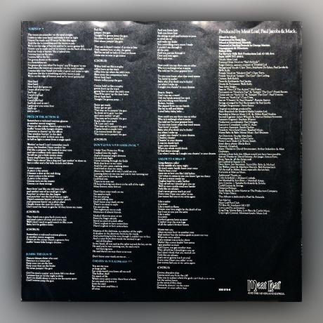 Meat Loaf - Bad Attitude Nur Cover und Innencover, ohne Platte - Sonstiges