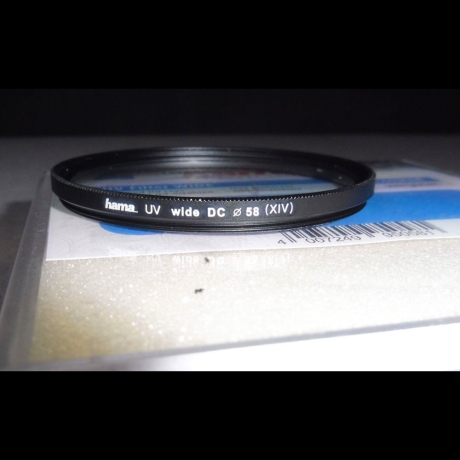 UV- Filter wide lens protector Gewinde 58 mm Hama