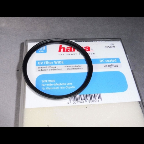 UV- Filter wide lens protector Gewinde 58 mm Hama