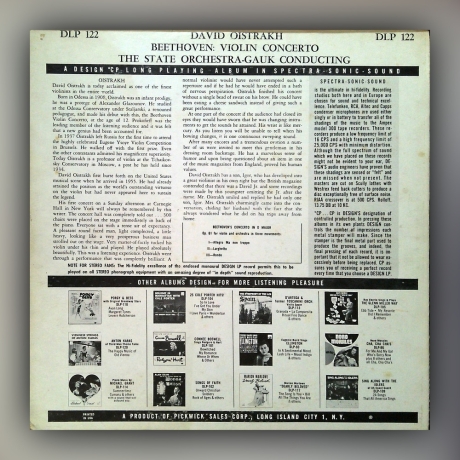 David Oistrakh - Beethoven Violin Concerto - Vinyl