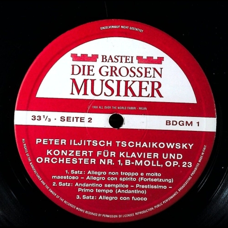 Pjotr Iljitsch Tschaikowski - Peter Iljitsch Tschaikowsky In 5 Folgen · Band I - Vinyl