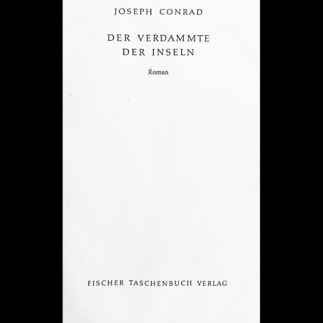 Joseph Conrad - Der Verdammte der Inseln - Buch