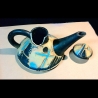 Designer Keramik Teekanne Handarbeit