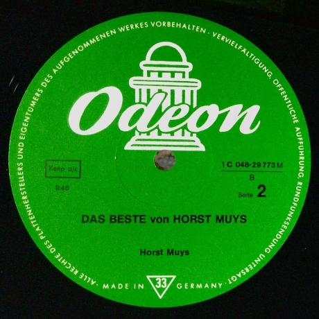 Horst Muys - Das Beste von Horst Muys - Vinyl