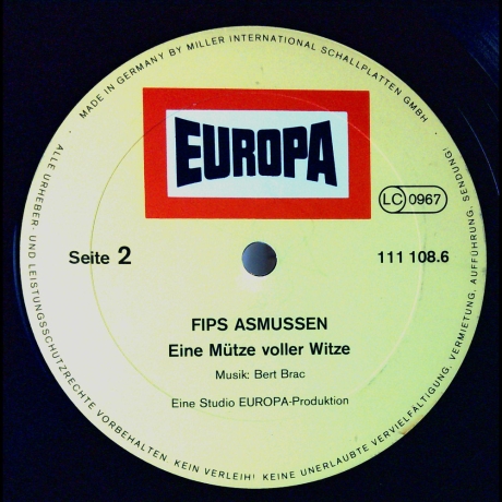 Fips Asmussen - Eine Mütze voller Witze - Vinyl