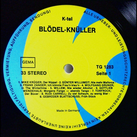 Various Artists - Blödel-Knüller - fröhlich frech & irre gut! - Vinyl