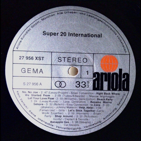 Various Artists - Super 20 International - Vinyl