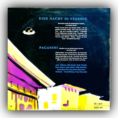 Various Artists - Eine Nacht in Venedig | Paganini | Operetten-Querschnitte - Vinyl