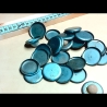 29 Stahl Buttons Ronden