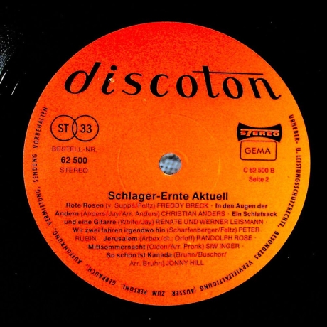 Various Artists - Schlager-Ernte Aktuell - Vinyl