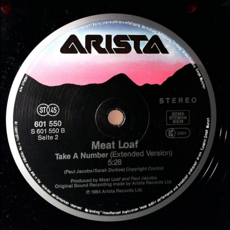 Meat Loaf - Modern Girl - Nur Platte, kein Cover - Vinyl
