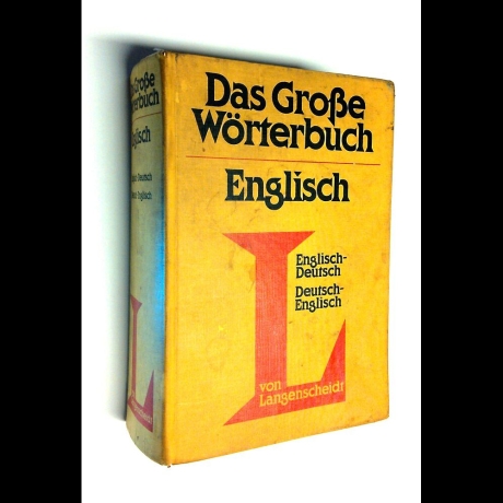Heinz Messinger & Werner Rüdenberg - Das Große Wörterbuch - Englisch - Buch