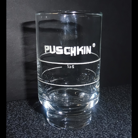 Wodkaglas Puschkin