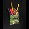 Edelstahl Stiftständer mit auswechselbarem Foto