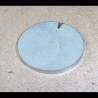 Edelstahl Oval 51 x 45 x 5 mm gelasert