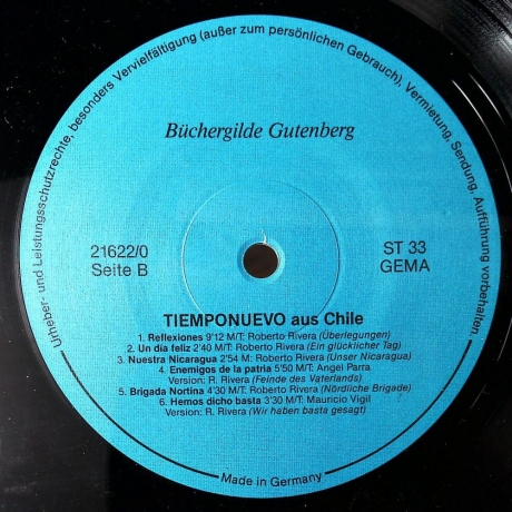 Tiemponuevo - Rumbo A La Libertad (Ich Erkläre Dir Meine Liebe...) - Vinyl