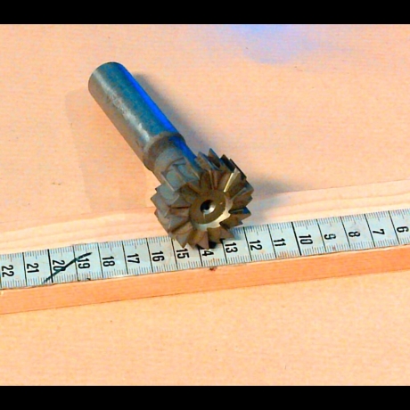 Nutenfräser Schlitzfräser SS 38 x 16 mm mit Zylinderschaft