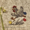 Einzeldatei Huhn 01 - Größe: 6.70 x 7.27 cm