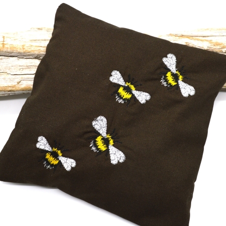 Stickdatei Hummel Bienen mit ITH Glasabdeckung