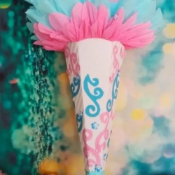 Schultüte Zuckertüte Rohling zum Selbst gestalten