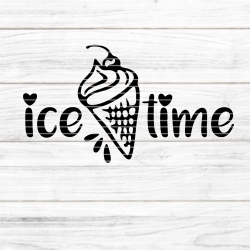Ice Time Plotterdatei SVG DXF FCM