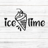Ice Time Plotterdatei SVG DXF FCM