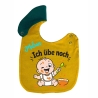 Lätzchen Multicolor ICH ÜBE NOCH personalisiert mit NAMEN 