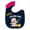 Lätzchen Multicolor ICH ÜBE NOCH personalisiert mit NAMEN 