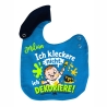 Lätzchen Multicolor ICH KLECKERE NICHT personalisiert mit NAMEN 
