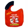 Lätzchen Multicolor ICH WILL EIN STEAK personalisiert mit NAMEN 
