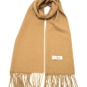 Damen-/Herren-Kaschmir-Schal, 186x34 cm, camel-farben