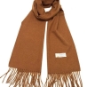 Damen-/Herren-Kaschmir-Schal, 186 x 34 cm, terracotta