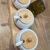 Behälter Keramik mit Löffel Keramik 3er Set Gewürzt Behälter