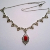 Collier Halskette, viktorianischer Halsschmuck 