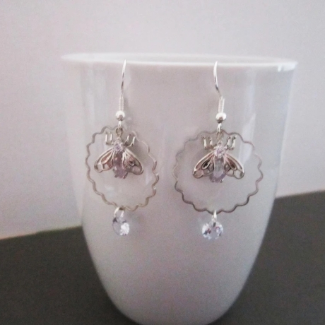 Ohrschmuck Ohrringe in Silber mit Zirkonia