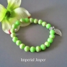 Damen Armband aus Imperial Jasper, 15 Anhängern zur Auswahl