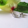 Opal-Ohrringe 925 Sterlingsilber Opalschmuck Ohrstecker