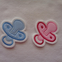 Applikation/Aufnäher Schnuller